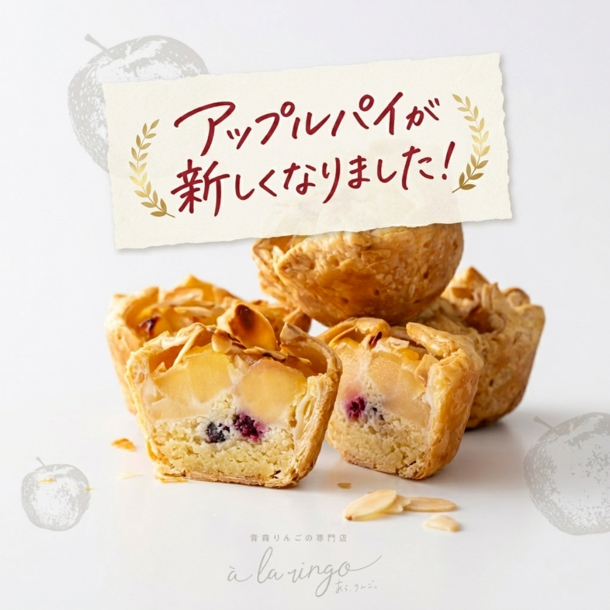 アップルパイリニューアル