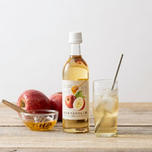 ハチミツ入 りんご酢 500ml【1～2本】 | あら、りんご。オンラインショップ