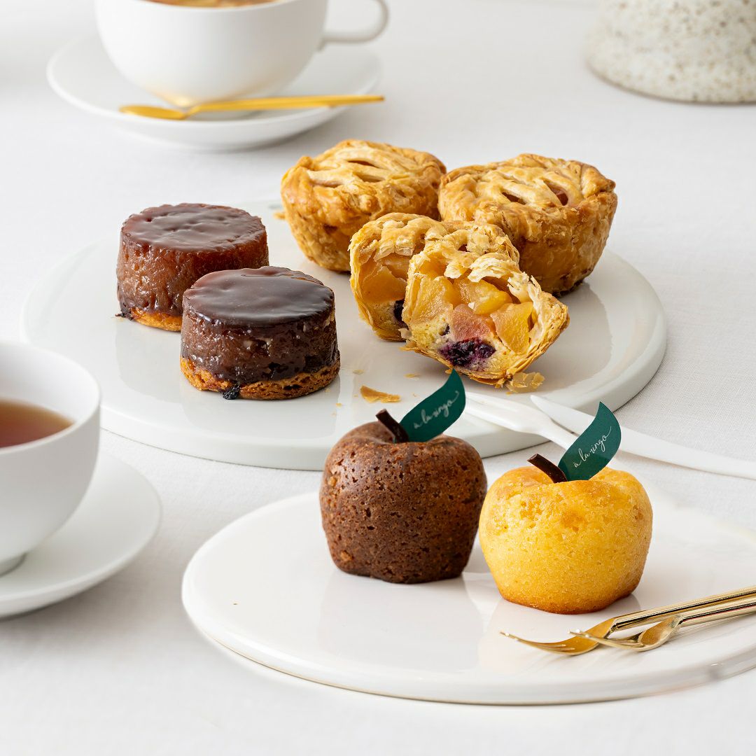 タルトタタン＆アップルパイ＆パウンドケーキセット｜青森りんごの専門店